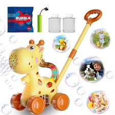 Giraffe Bubble Lawn Mower for