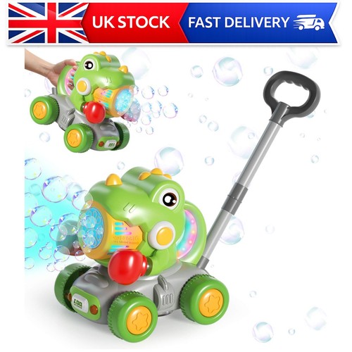 Dinosaur bubble lawn mower - dinosaur,