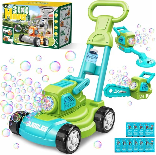 Bubble lawn mower for - lawn,