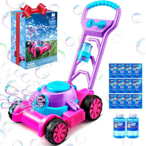 Sloosh bubble lawn mower toy - mower,