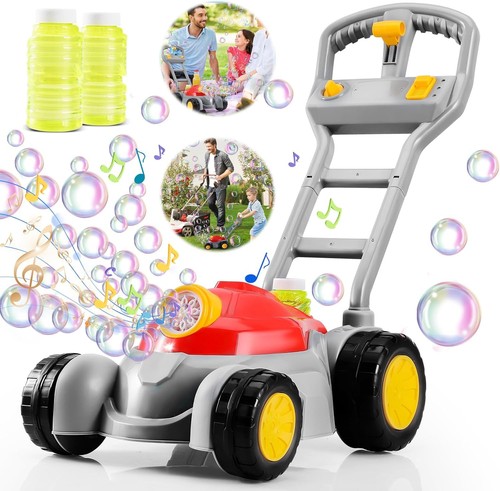 Kids lawn mower - lawn, bubble